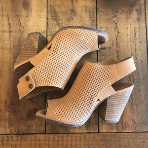 Vince Camuto Peep Toe, Block Heel Sandal